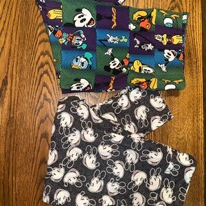 🐭✨ NWT LuLaRoe Disney Leggings Bundle (2 Pair) ✨🐭